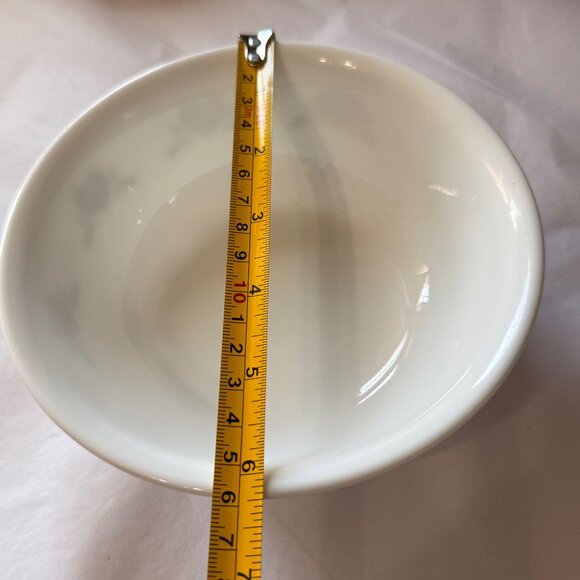 Set Of 5 Corelle Blue Hearts Cereal Bowls 6.25” Diameter White & Blue Design - Picture 6 of 7